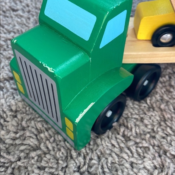 Melissa & Doug Classic Car Carrier Wooden Toy - Picture 2 of 4